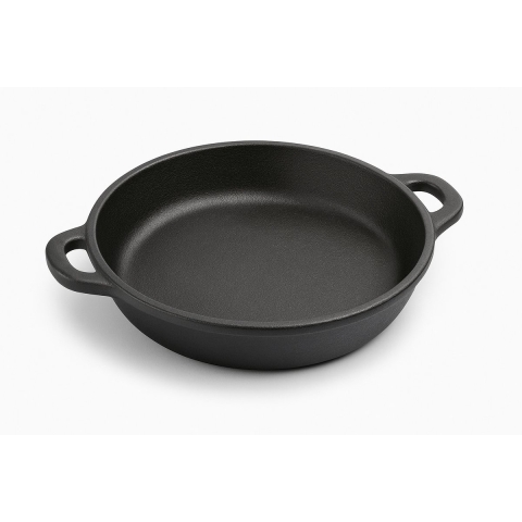 Maysternya Gietijzeren barbecue pan ø 18 x 3 cm zwart