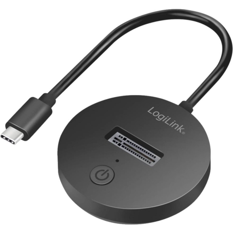 LogiLink QP0032 USB-C 3.2 Gen 2 M.2 PCIe NVMe 1 poort Harde schijf-dockingstation