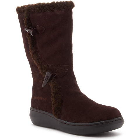 Rocket Dog Dames/dames Helling Halverwege de kuitwinter laars (Chocoladebruin)