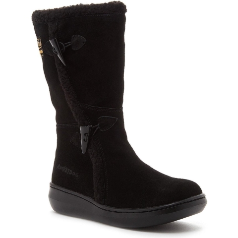 Rocket Dog Dames/dames Helling Halverwege de kuitwinter laars (Zwart)