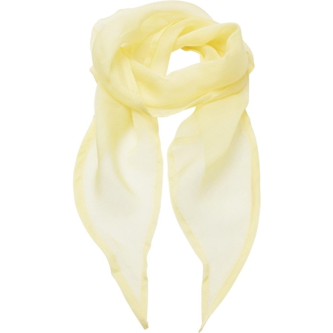 Premier Dames/vrouwenwerk Chiffon Formele Sjaal (Citroen)