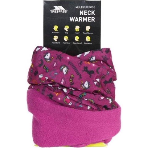 Trespass Kinderen/Kinderen Callaghan Neckwarmer (Eenhoorn afdrukken)