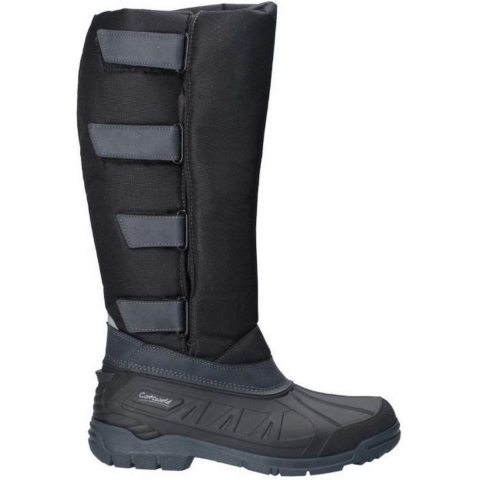 Cotswold Dames/dames Kemble Knee High Wellington Boots (Zwart)