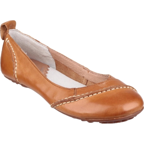 Hush Puppies Vrouwen/dames Janessa Slip On Pumps (Tan)