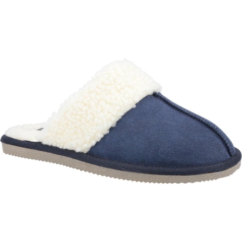 Hush Puppies Dames/dames Arianna Suède Slippers (Marine)