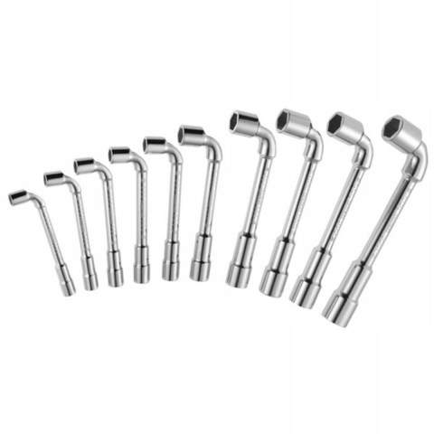 Expert by Facom Set van 22 6x12-kants Pijpsleutels met Knik - E112201