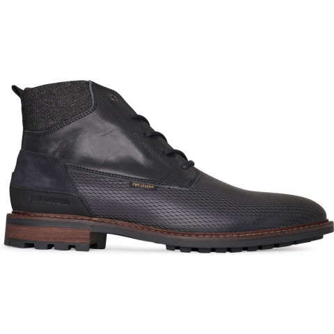 PME Legend Veterschoenen Huffster Navy Jeans Blauw