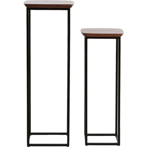 Light & Living zuil quenza Ø35x100cm - set van 2