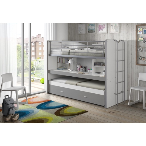 Lucevi bonny stapelbed 90x200cm zilver