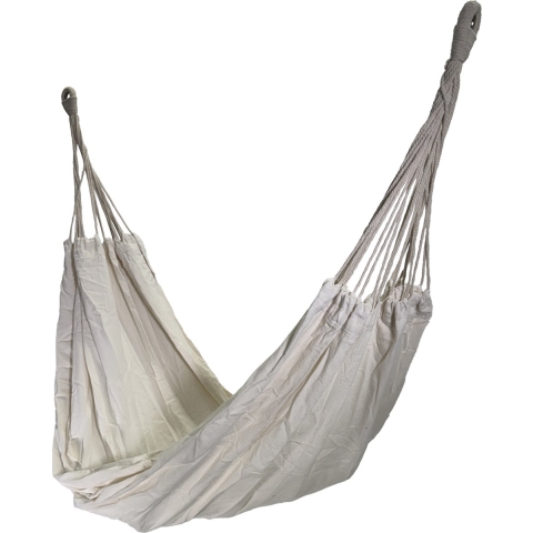 4gardenz ® canvas hangmat beach 200x150 cm -totale lengte 320cm