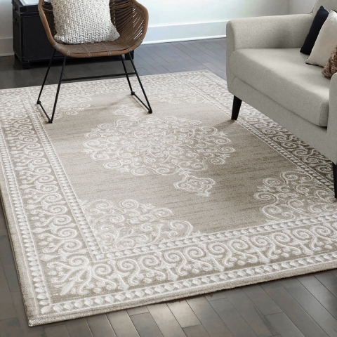 Muratap Harmony vloerkleed laagpolig - oriënt look- 80x300 cm