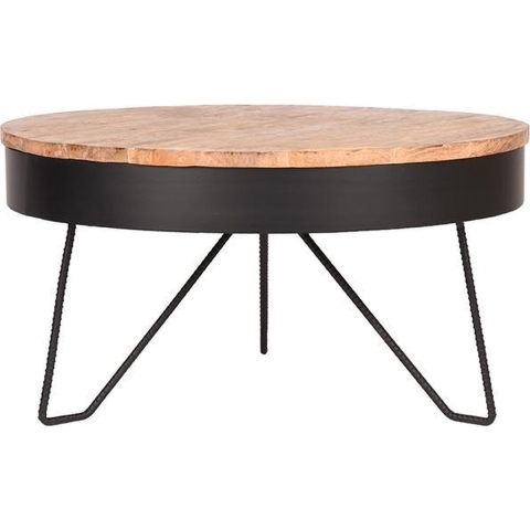 Label51 Salontafel saran - metaal rond 80 cm