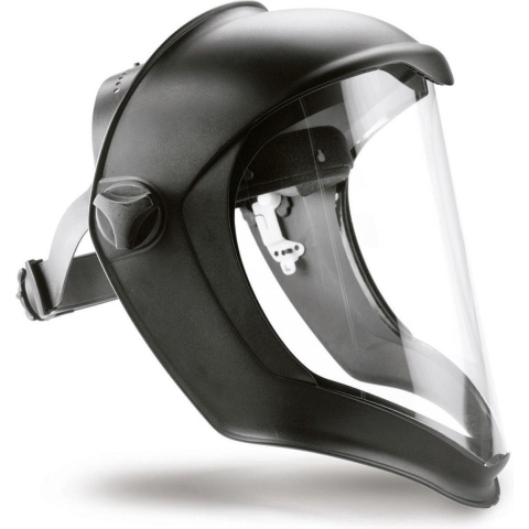 Honeywell Bionic 1011933 Gezichtsscherm Zwart, Transparant EN 166 DIN 166