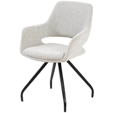 Livingfurn eetkamerstoel capp lodge set van 2 61x61x88cm