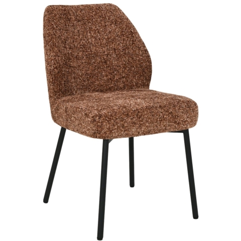 Livingfurn eetkamerstoel tess bordeaux set van 2 63x48x83cm
