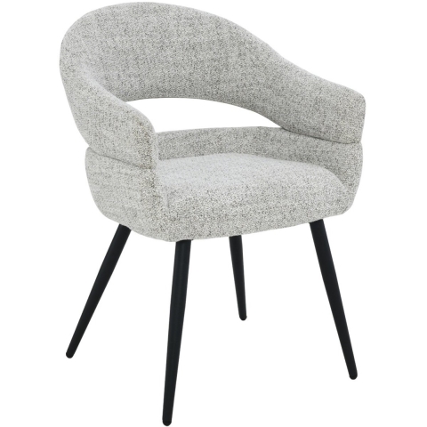 Livingfurn eetkamerstoel megan bisque oasis set van 2 62x58x85cm