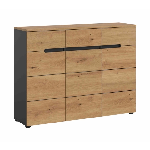 Furnilux Canu schoenenkast artisan nb basaltgrijs nb