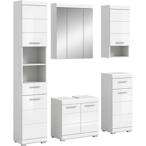 Furnilux Scout badkamercombinatie hoogglans mdf tz nb