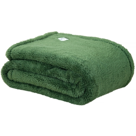 DoubleDry Teddy fleece deken ultrazacht 130x170 cm -