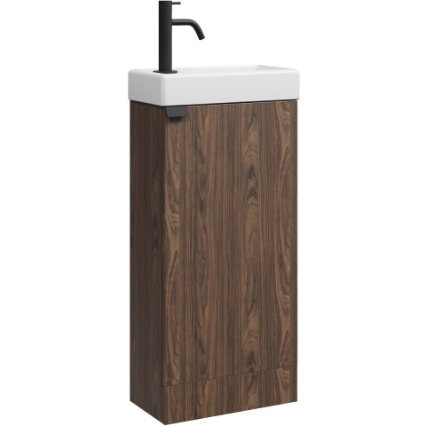 Badplaats Toiletmeubel orion 40 x 22 cm bruin fonteinmeubel met