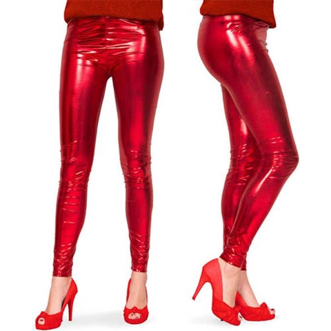 Rode metallic legging S/M -
