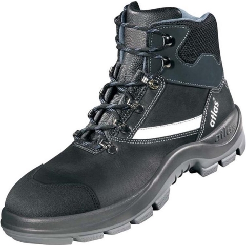 Atlas Werkschoen Alu-tec 735 2.0 XP Hoog S3 | Zwart | Maat 39 - 00.012.142.39