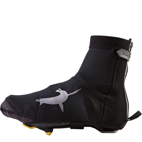 SealSkinz Neoprene Open Sole overschoenen zwart, 39-42