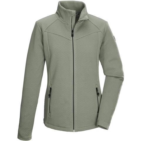 Killtec KOW 2 fleece vest dames groen, L