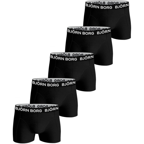 Björn Borg Boxershorts - 7-pack - Zwart - Björn Borg - 7-8 jaar (122-128) - Boxershorts