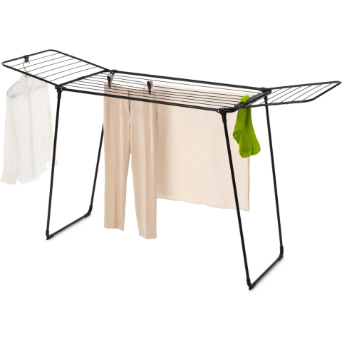 Brabantia HangOn Too Droogrek 22 m Drooglengte Mat Zwart