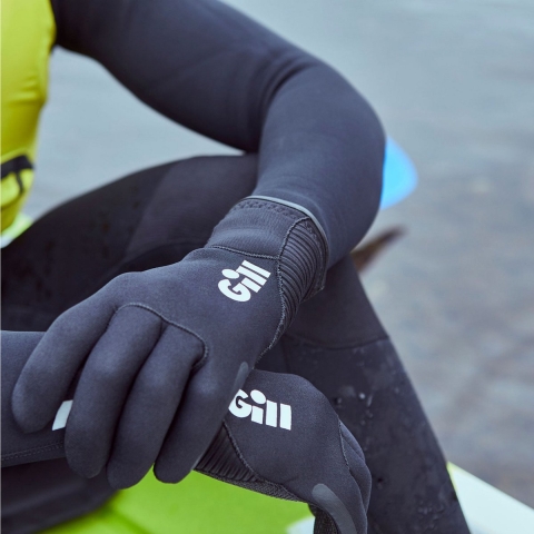 Gill 3 Seasons Gloves zwart volwassen, XS
