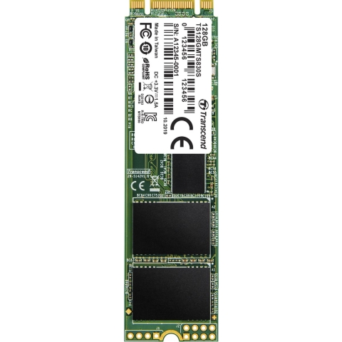 Transcend 830S SATA M.2 SSD 2280 harde schijf 128 GB M.2 SATA 6 Gb/s