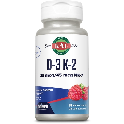 Kal D-3 K-2 25mcg/45mcg Smelttabletten
