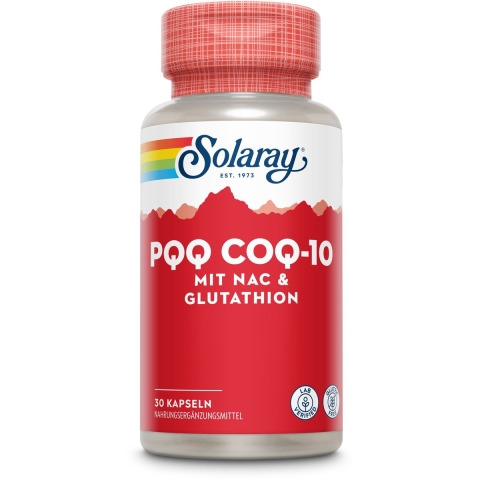 Solaray PQQ, CoQ10 met NAC en Glutathion Capsules