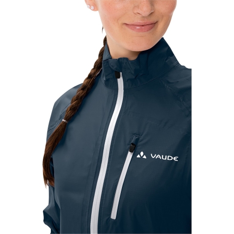 Vaude Drop III Regenjack donker blauw dames, 40