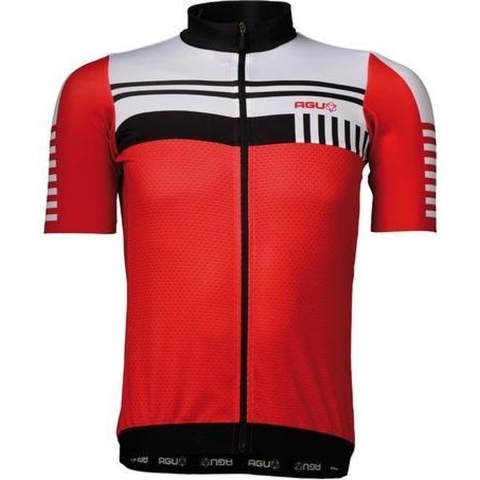 Agu Naro fietsshirt korte mouwen zwart heren, L