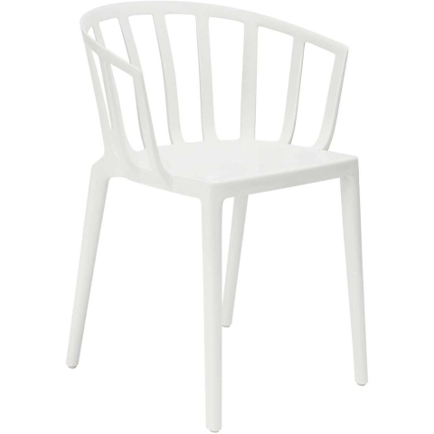 Kartell Venice Stoel Mat Wit