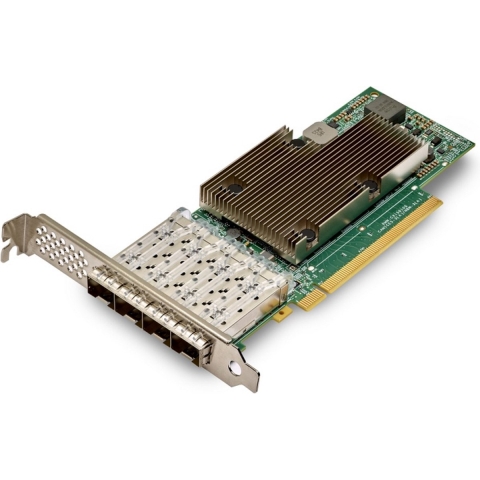 Broadcom P425G - 4 x 25/10GbE PCIe NIC interface kaart
