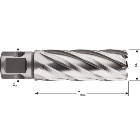 Rotec HSS-XE Kernboor SILVER-LINE, universeel 19, ø28x55 - 5362801