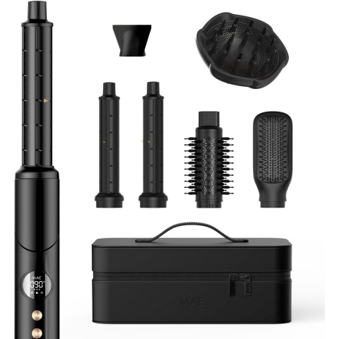 MAE Airstyler Pro II haarstyler zwart