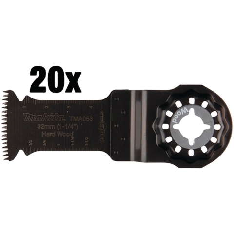 Makita Accessoires E-Cut Zaagbl. Bim Hout 32Mm - B-64870-20 - B-64870-20