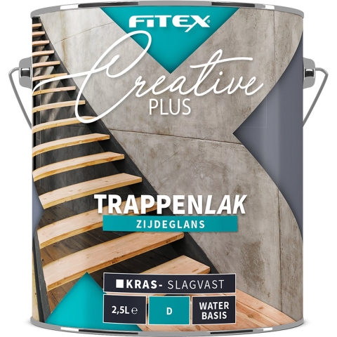Fitex Creative+ Trappenlak Zijdeglans Dekkend