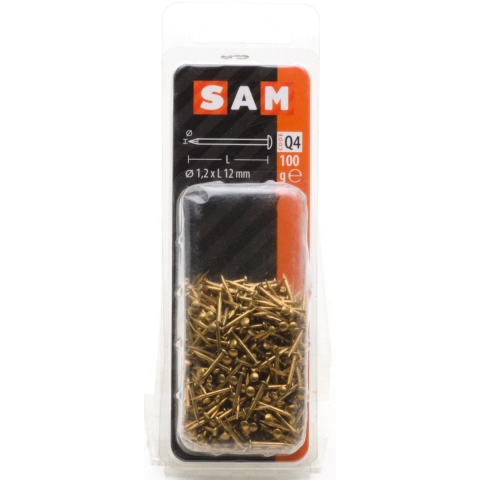 Mack Nagel Bolle Kop 100 gram 1,2 x 12 mm