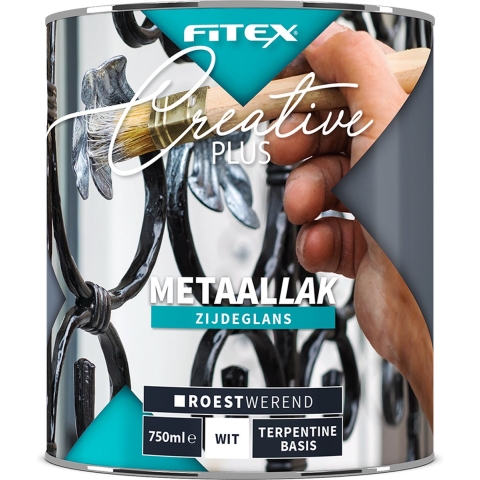 Fitex Creative+ Metaallak Zijdeglans
