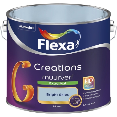 Flexa Creations Muurverf Extra Mat Bright Skies