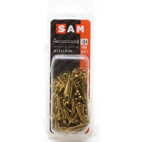 Mack Nagel Bolle Kop 100 gram 1,5 x 25 mm