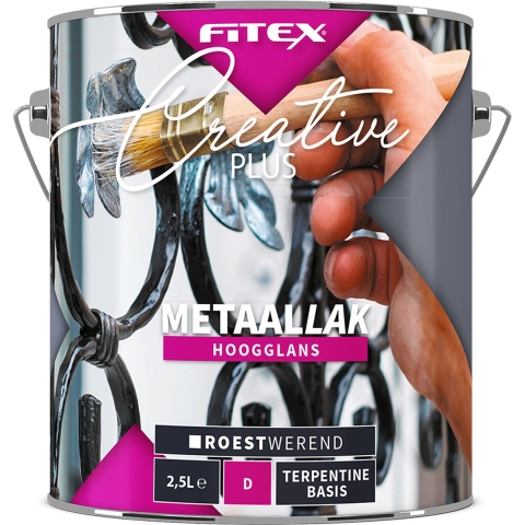 Fitex Creative+ Metaallak Hoogglans
