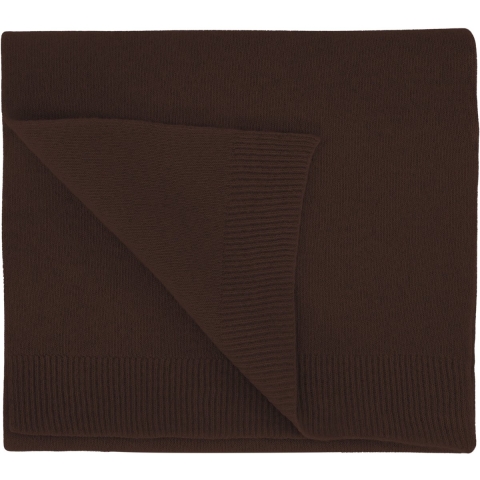 wollen sjaal Colorful Standard Merino coffee brown