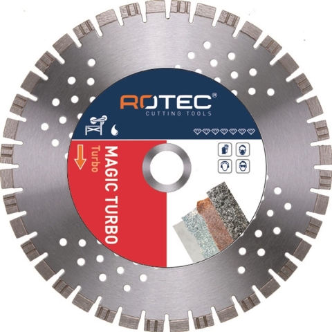 Rotec Diamantzaagblad 'Accu-X' | Ø125xØ22,2 - 708.1253