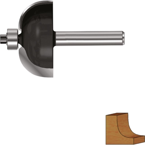 Rotec HM Holprofielfrees | lager | GOLD-LINE | ø25.5 | R=8 | d2=8 - 271.21.0800